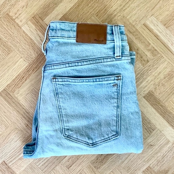 Madewell The High-Rise Slim Crop Boyjean Size 24 - Picture 5 of 8